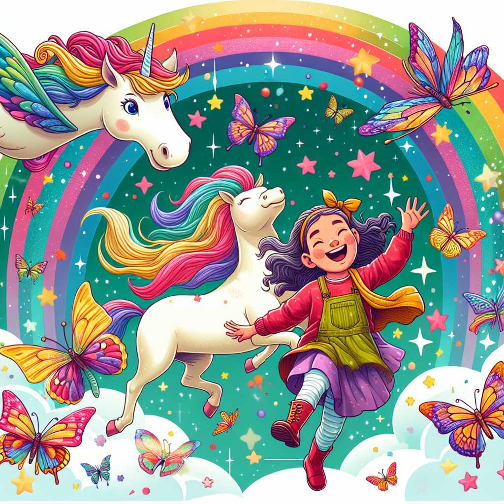 Illustration for Leia and Her Unicorn - Page 2